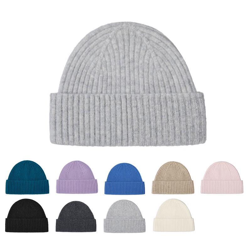 Xunjing Unisex Wool Knitted Beanie Hat