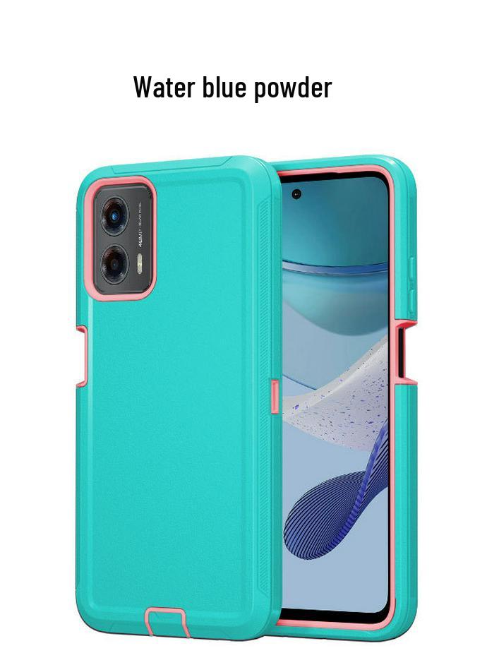 Moto G Power 5G 2024 Drop-Proof Protective Case, Three-in-One Design, Cross-Border Compatible.