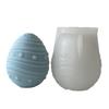 Easter Eggs Candle Mold 3D Eggs Candle Mold for Making Candle Soap Desk Ornament Easter Gift Bag Fillers Art Crafts