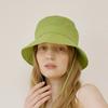 SS Discount Exclusive_ Nylon Strap Bucket Hat - Yellow Green