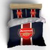 Arsenal Logo Bedding Set Bedding Duvet Cover Set Duvet Cover Pillowcases (1 * Duvet Cover 2 * Pillowcases, Without Duvet Insert)