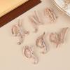 Women Luxury Letter Brooch Pins In Rose Gold Color   English Alphabet Pins Cute Jewelry Accessories Gift