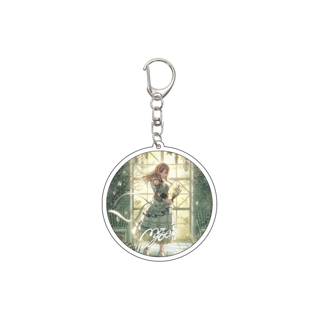 55MM Anime BanG Dream It's MyGO Keychain Takamatsu Tomori/Anon Chihaya/Rāna Kaname Key Chain Acrylic Model Plate Christmas Gifts