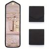 Travel Jewelry Organizer Case Foldable Jewelry Roll For Journey - Rings, Necklaces, Earrings, Rings, Brooches, Bracelets, Watch, Travel Essentials