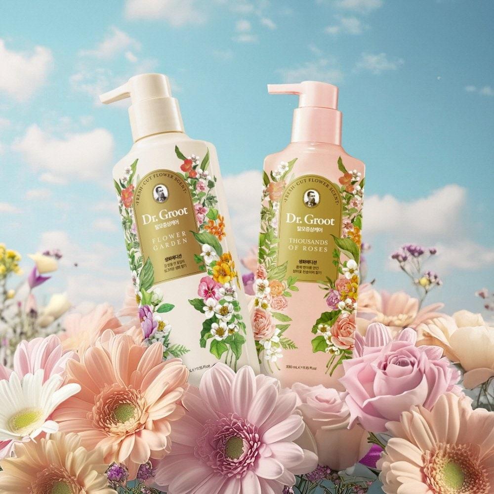 Dr.Groot Bio-Edition Anti-Hair Loss Shampoo (Rose Scent), 330ml