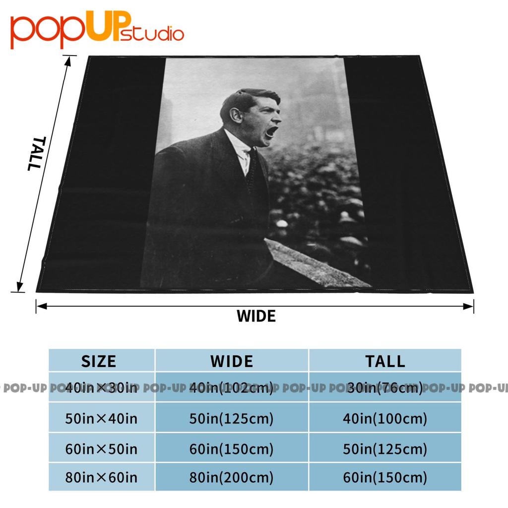 Michael Collins Speaking To A Dublin Crowd 1922 Ultra-Soft Blanket Quilt Winter Sofa Cover Bed Covers