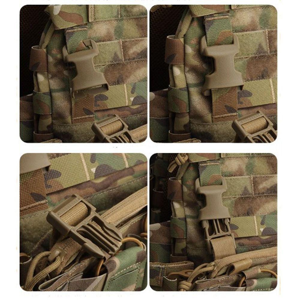 2pcs Plastic Dog Collar Strap 3 Colors Camp Bag Parts Side Release Buckle  Outdoor Tools