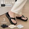 SandalBeach SandalEVAFlip-flopThick-soled SandalThong SandalNon-slipComfortableLightweightSoftEasy WalkSimpleComfortableSummerSeaTravelPoolOutdoorBla