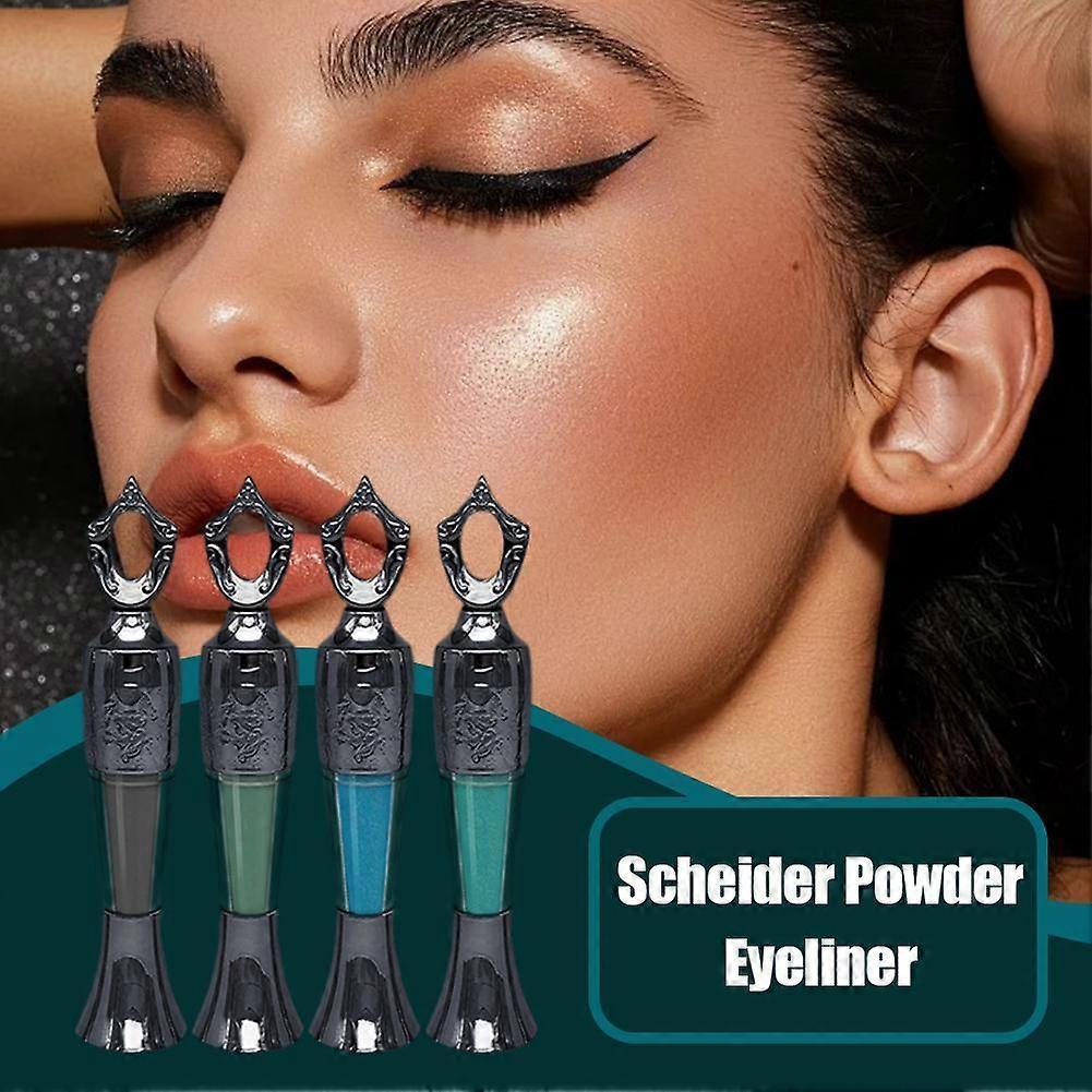Scheider Poeder Eyeliner 2g Waterdicht Zweetbestendig Vlekbestendig Langhoudend 12 Uur Draagbaar Hypoallergeen Gevoelige Huid