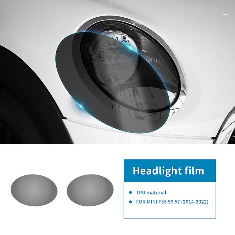 Mini Cooper F54-F60 Headlight Protection Film - TPU