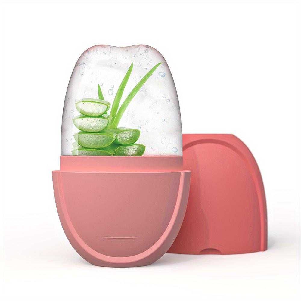 Ice Roller for Face Ice Cube Facial Roller Massager Reusable Silicone Face/Eyes/Neck Ice Mold for Skin Care Ideal Gift for Girls