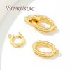 18K Gold Plated Brass Zircon Locks For Jewelry Fasteners Clasps Accessories For DIY Beadwork Baroque Pearls Beads Jewelry Making
