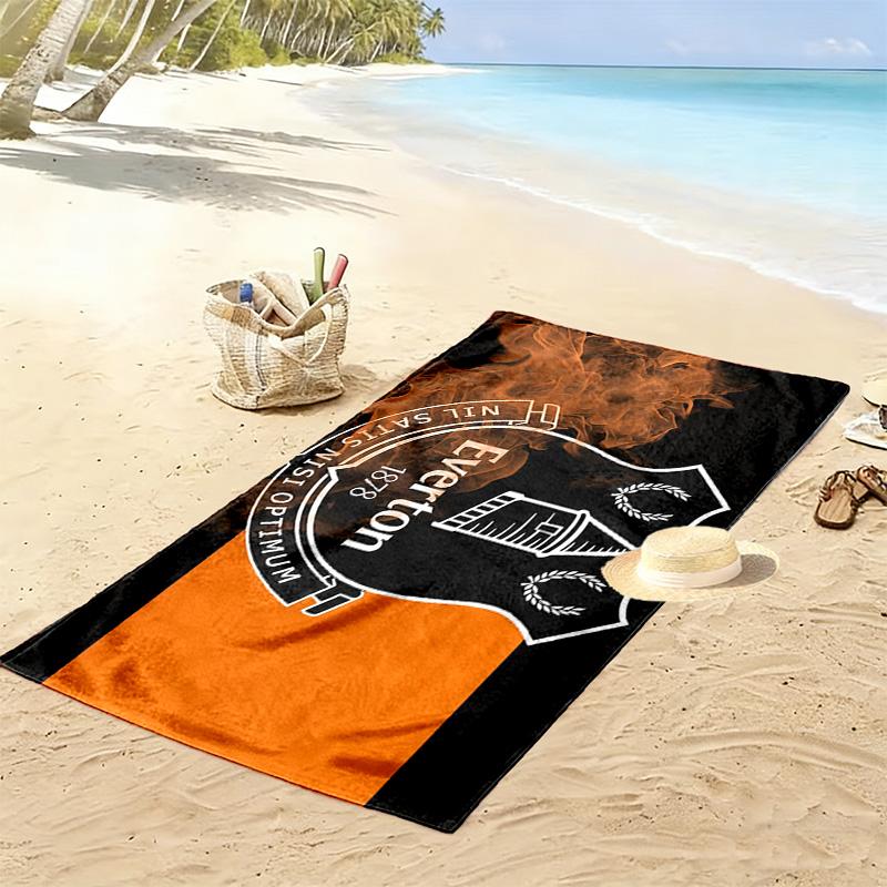 Everton Football Club Print Beach Towel, Large Soft Quick Dry Towel for Beach Camping Swimming