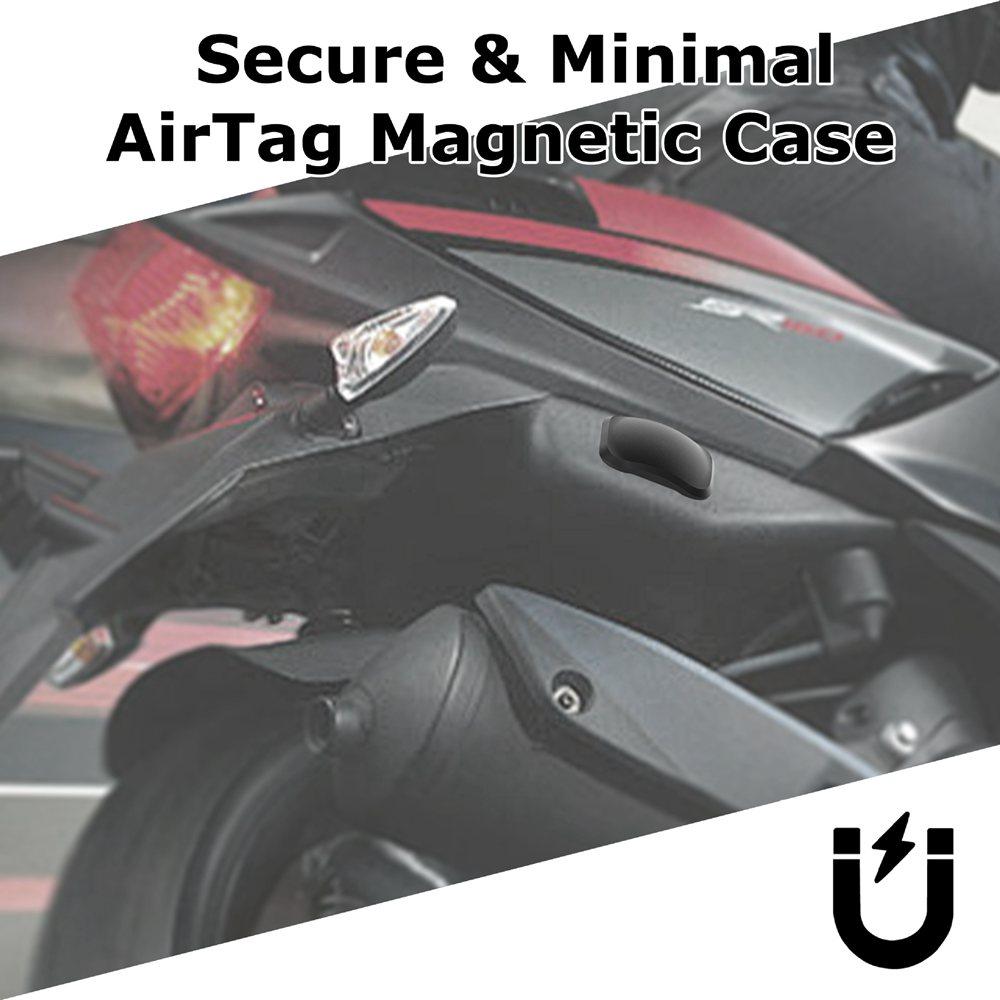 Silicone Magnetic Protective Case Anti-Lost Magnet Adsorption Tracker Protector Stable Waterproof Holder Cover for AirTag