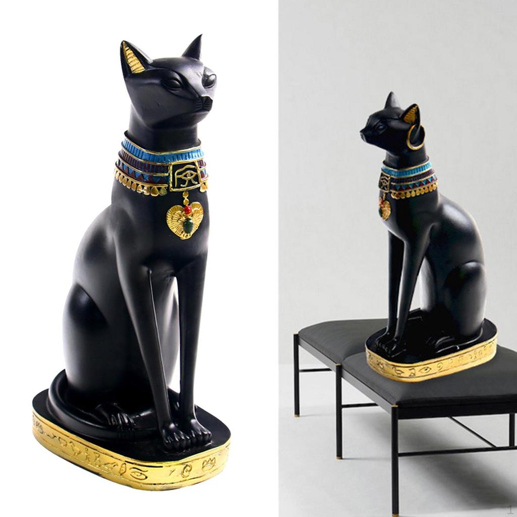 Cat Goddess Statue - Handmade Sculpture