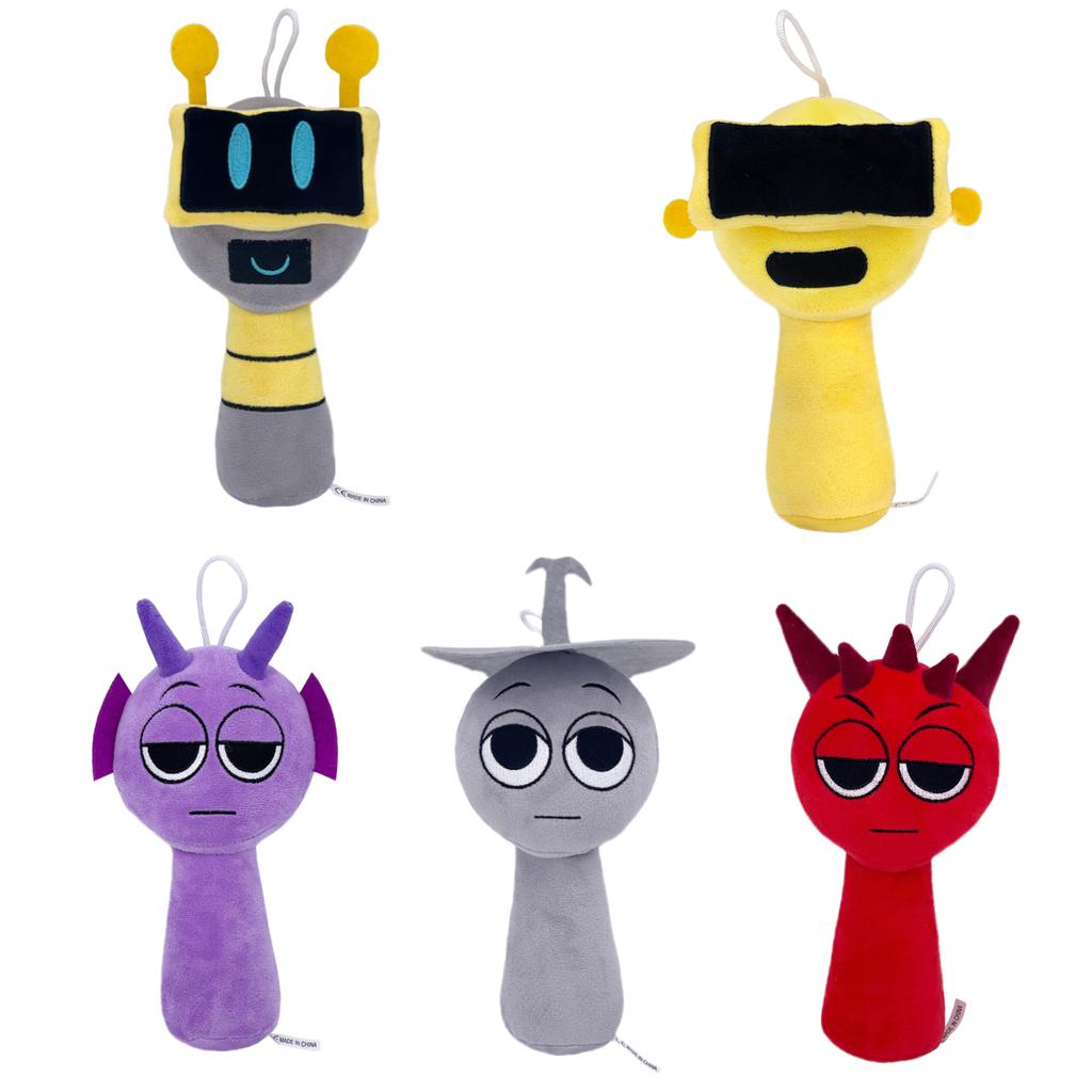 Sprunki Plush Toys Sprunki Incredibox Plush Doll Sprunki Game Cartoon Pillow Kids Birthday Gifts Stuffed Dolls Christmas Gift