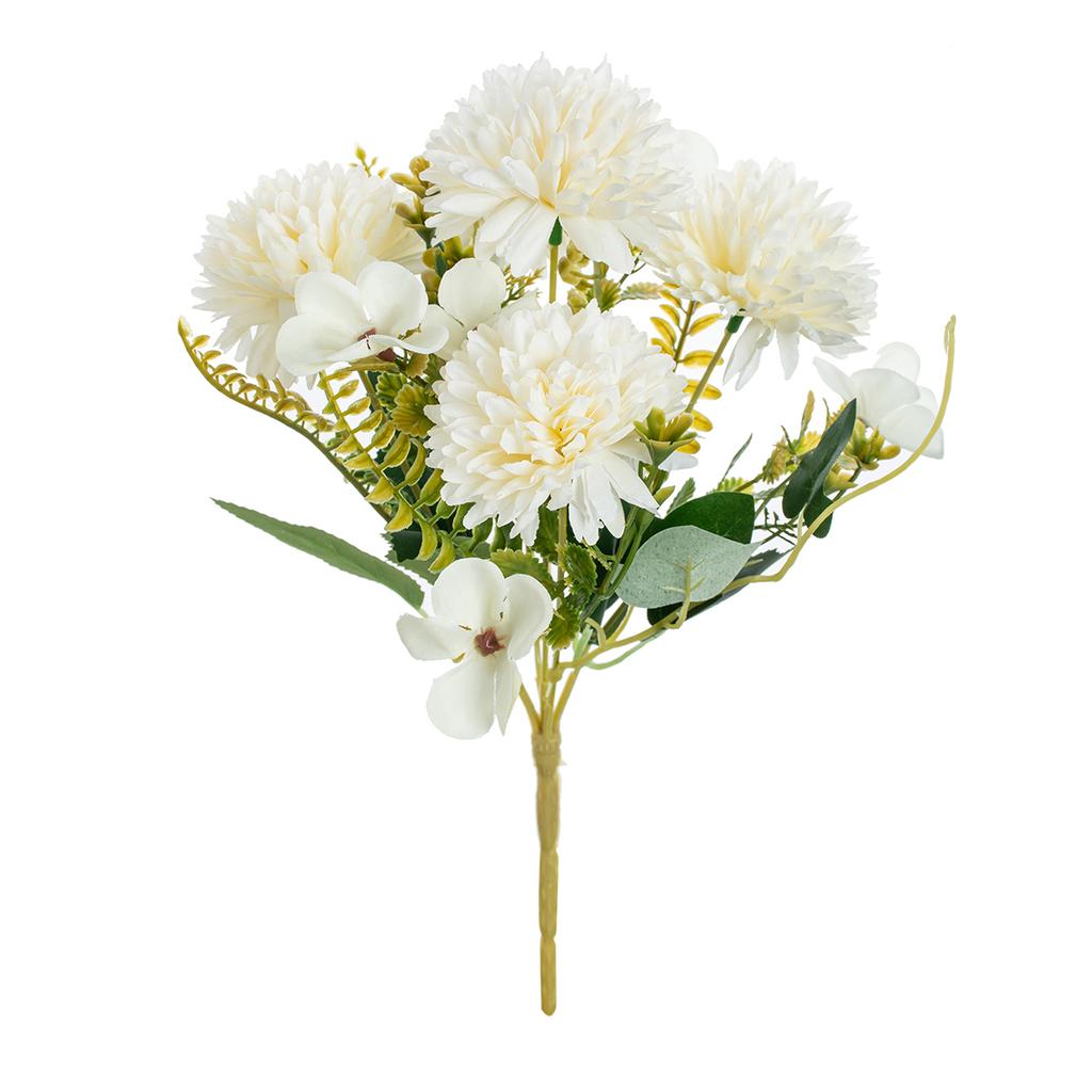 Artificial Flowers Silk Ball Chrysanthemum Outdoor Garden Wedding Bridal Bouquets Home Vase Table Wreath Festival Party Diy Gift