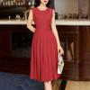ZANZEA Women Casual Round Neck Summer Sleeveless Tank Dress