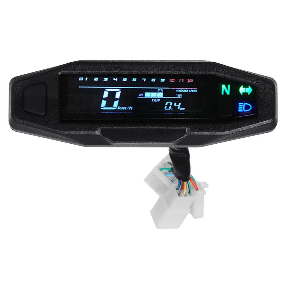 Buy LCD Motorcycle Speedometer Odometer Tachometer Electric Injection Meter at affordable prices