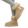 Thick-soled Warm Snow Boots for Women Fleece and Thickening for The Winter of 2025, Comfortable and Lightweight Stylish Belt Buckle Shoes