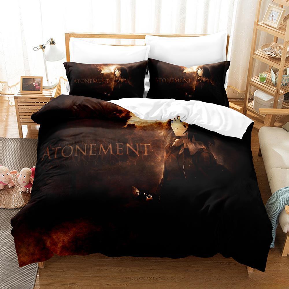 3d Printing AnimeThe Garden of Sinners Bedding Set Single Twin Full Queen King Size Bed Set Adult Kid Bedroom Duvet cover Sets