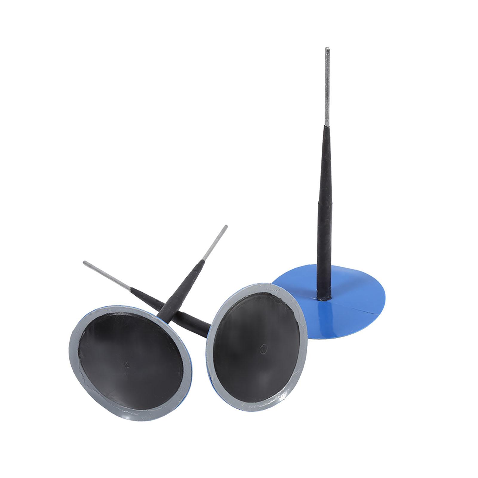 

24Pcs Auto Tubeless Tyre Puncture Repair Wired 4.5mm Mushroom Plug Patch белый