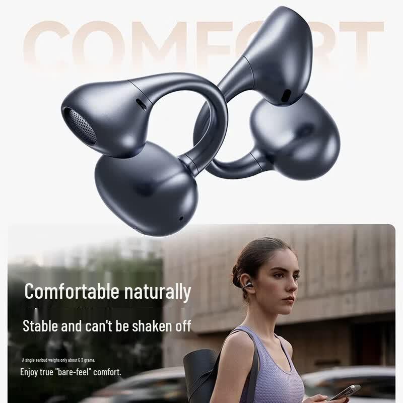 Saina True Wireless Clip-on Earbuds