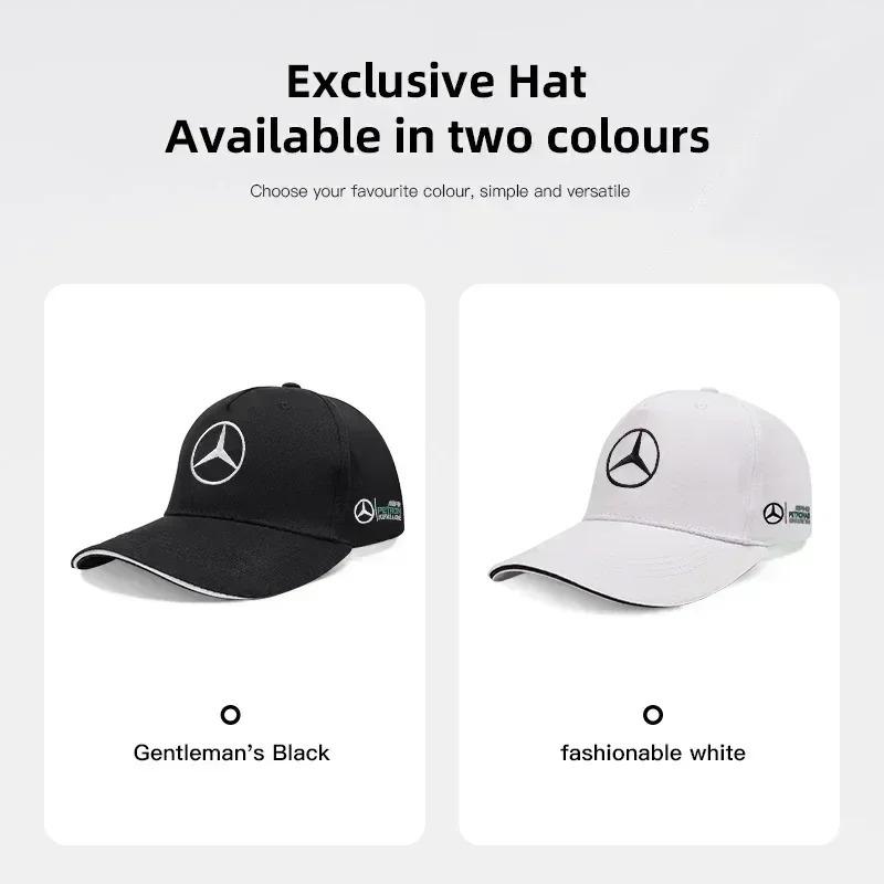 Baseball Cap Outdoor Summer Sports Hat Embroidered Men Women Baseball Cap For Mercedes Benz AMG W203 W206 W220 W205 W211 GLC GLK Ttt1