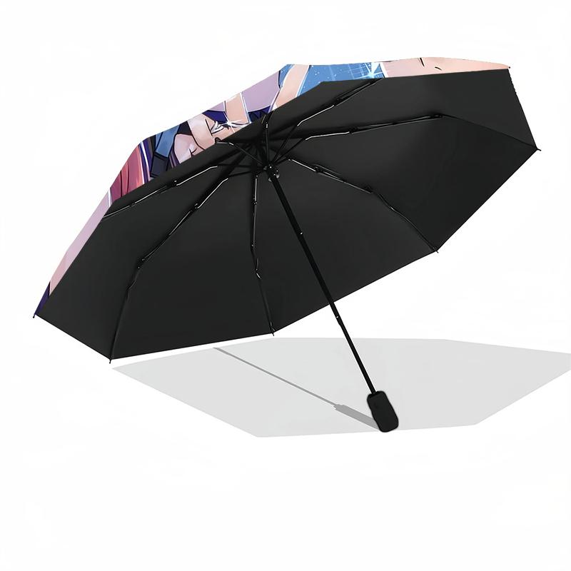 1pc KPop Demon Hunters15 Umbrella, Sun Protection, And UV Shielding. It Has Eight Sturdy Ribs for Outdoor Use And Perfect Gift