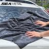 500GSM Car Wash Towel Cleaning Cloth Rag Thickened Coral Fleece Microfiber Towel Car Detailing Care Tools