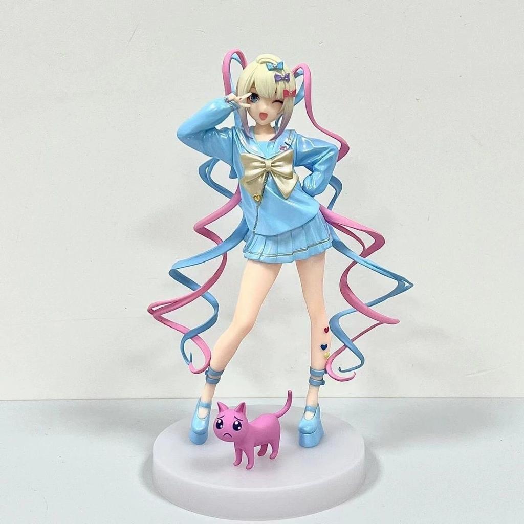 Anime Figure 20cm Needy Girl Overdose Pop Up Parade KAngel Action Figures Virtual Uploader PVC Collection Model Ornaments Toys