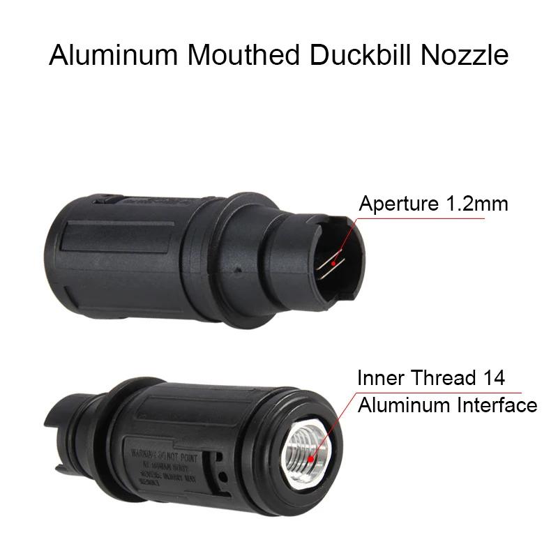 High Pressure Car Wash Spray Gun Duckbill Cleaning Machine Rotating Adjustable Spray Nozzle Portable High-pressure Water Gun