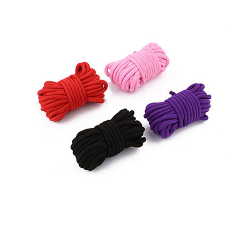 Cotton Thicken 10m Bondage Rope Play String Soft To Touch Tie Up Fun Restraints