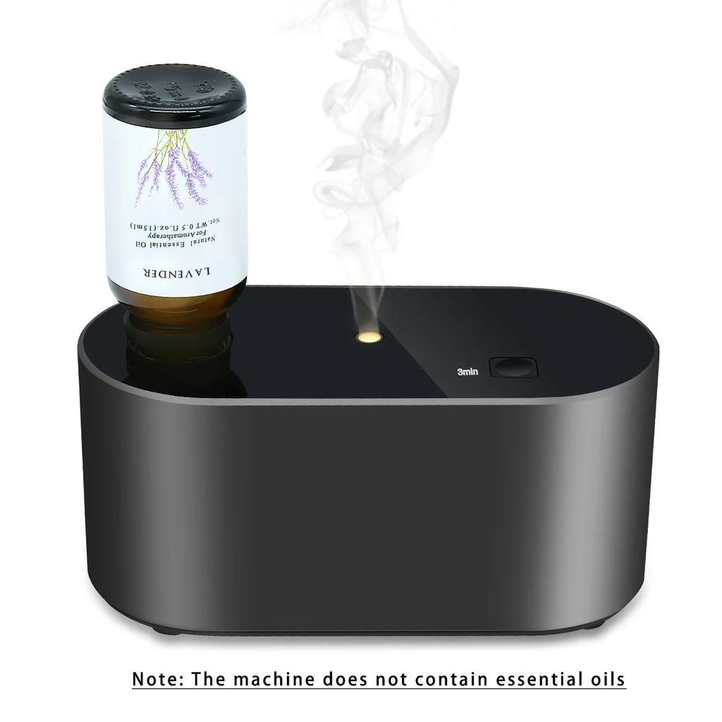 Waterless Aroma Diffuser Nebulizer Essential Oil Diffuser Mute Office Room Home Fragrance Air Freshener Electric Aromatic Oasis