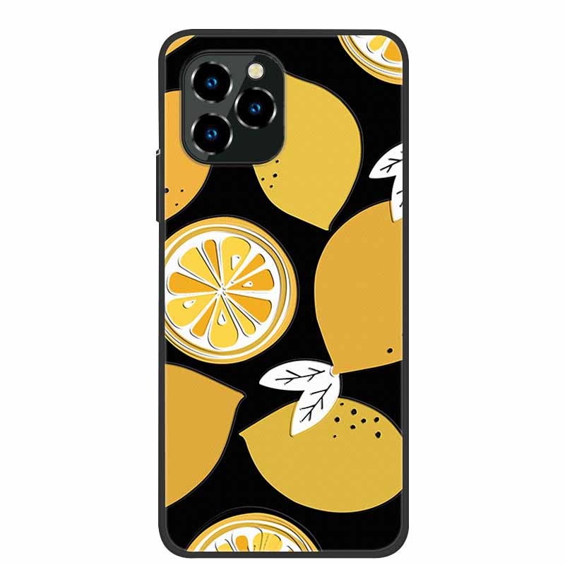 For Oukitel C21 Pro Case Luxury 3D Blossom Emboss Silicone Phone Case For C21pro Shockproof Coque Relief Flowers Funda Capa