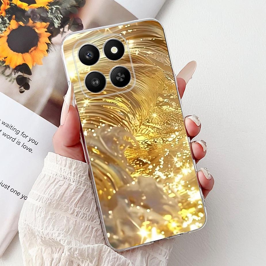For Honor 400 Smart 5G Case LGN-NX1 Cute Cat Painted Cover Soft Silicone Case For Honor X7d 4G HonorX7d 5G Honor400 Smart Bumper
