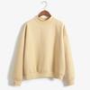 Frau Sweatshirts 2022 Süße Koreanische Oansatz Gestrickte Pullover Dicke Herbst Winter Candy Farbe Lose Hoodies Solide Frauen Kleidung