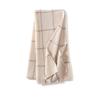 Women's 100% Cashmere Solid Color Scarf Grid Embroidery Neck Face Protection Soft Elegant Muffler Multi-Function Outdoor Shawl