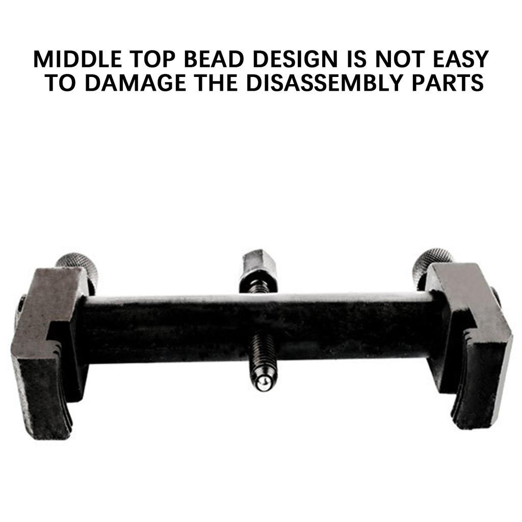 Universelle gerippte Riemenscheibenabzieher Rostfrei Professionelles Kurbelwellen-Ausbauwerkzeug Einstellbare Kurbelwellen-Auszieher für Wasserpumpen