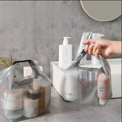 Handheld Portable Transparent Waterproof Toiletries Bag Multifunctional Travel Outdoor Swimming Fitness Storage Bag