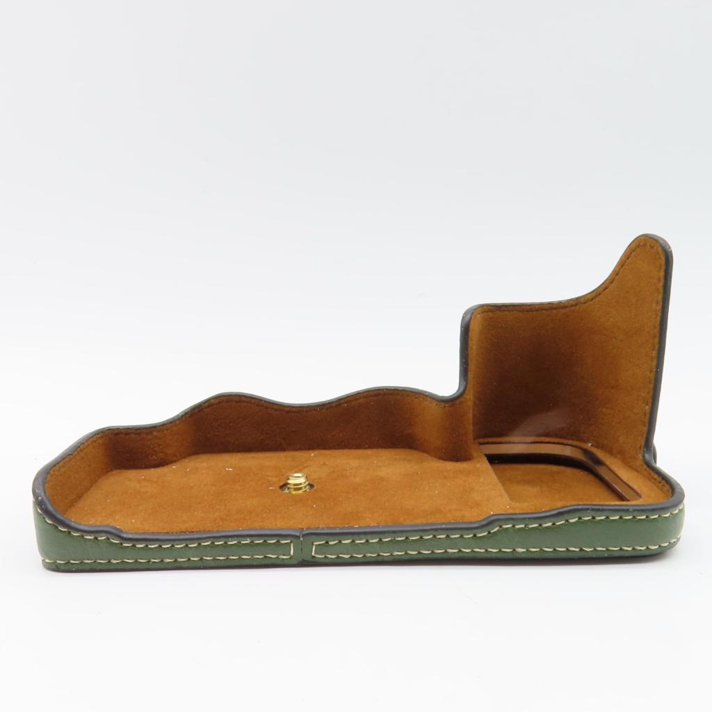 Synthetic Leather Case for Nikon Bottom Opening Protective Jacket Cover D850, (Green)