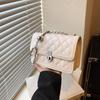 Lässige Kettentasche Damenmode Kleine quadratische Tasche Umhängetasche