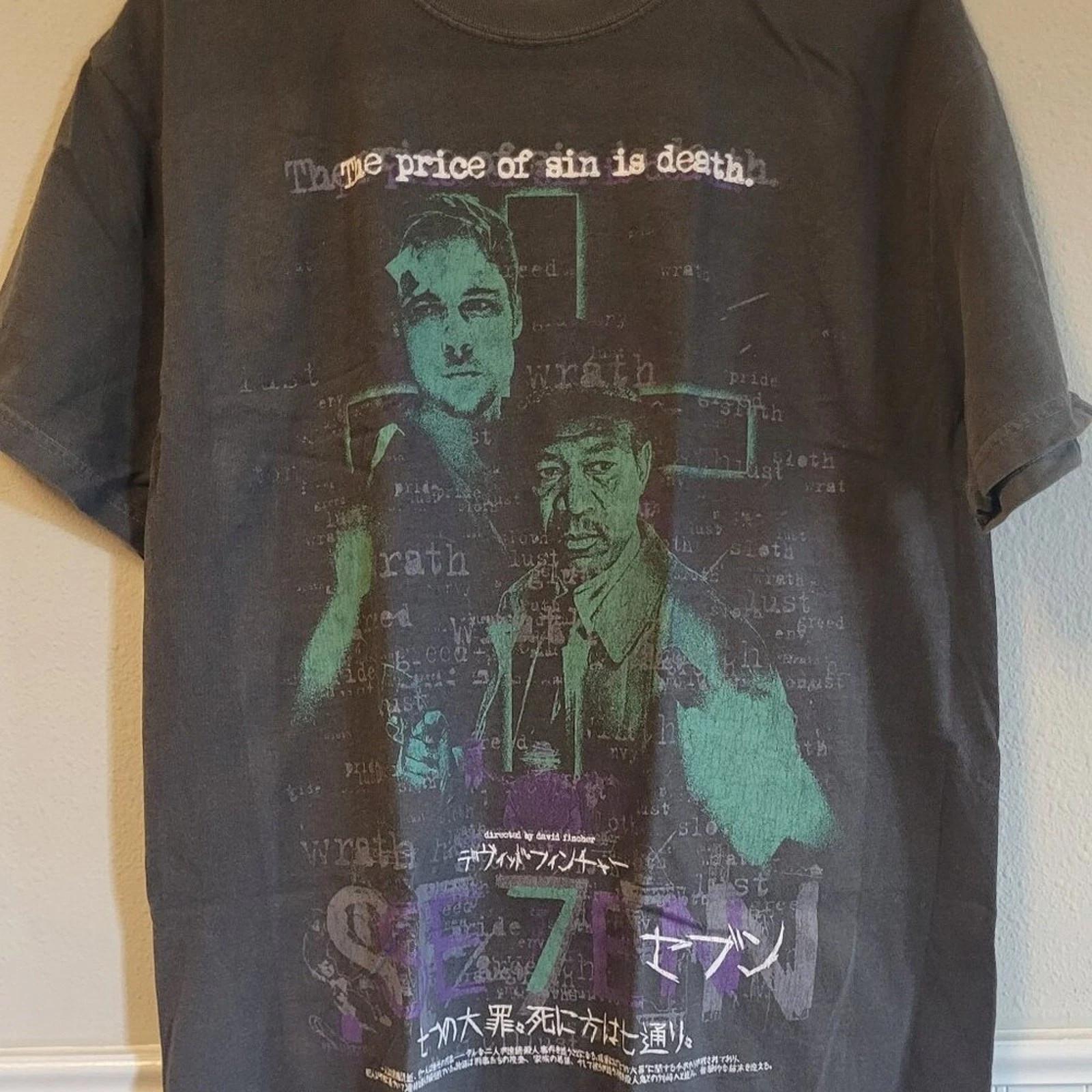 

RARE Rucking Fotten SE7EN Movie Graphic Tee Limited Variant Comfort Colors L 3XL