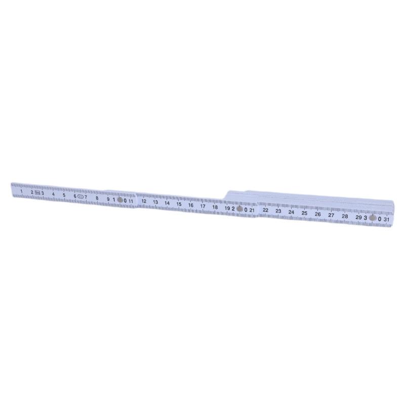 1 Meter Foldable Ruler Plastic Small  Designs Foldable Measuring Stick Clear Scale for Easy Storage in tool boxes  or Pocket