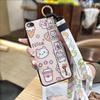 Lanyard Phone Holder Phone Case For Xiaomi Redmi GO Soft Case Protective Shockproof Dirt-resistant Wristband Cute Ring