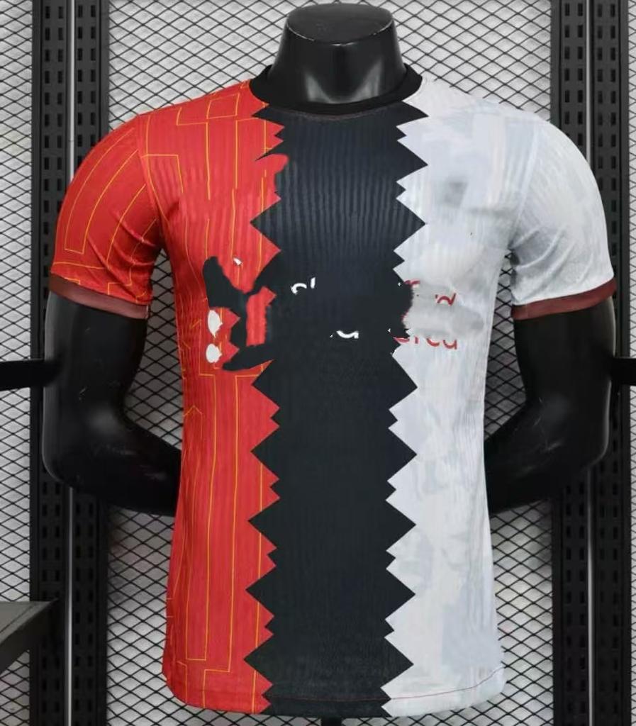 2425 Popular Club Fans Player Edition Jerseys Short Sleeves Sports 3D Football Jerseys