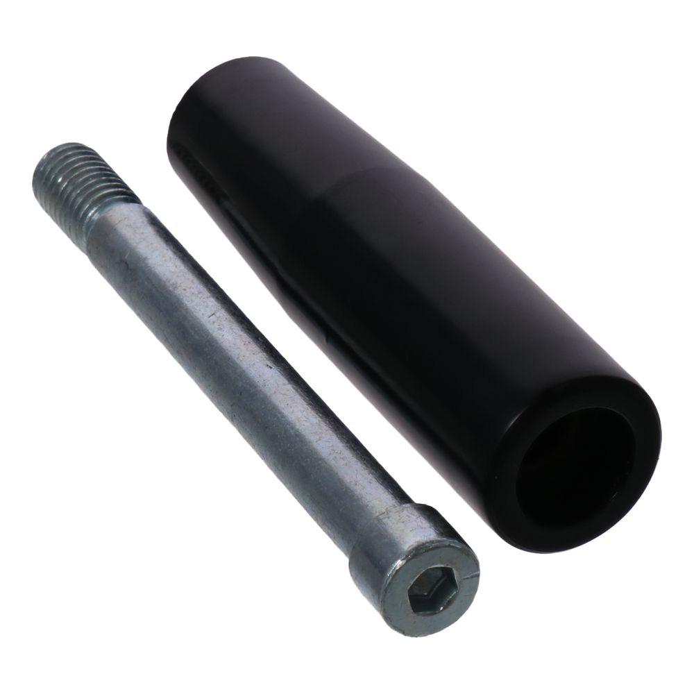 Black Revolving Handwheel Machine Handle M5/M6/M8/M12 Male Threaded Stem Handwheel Knob  Lathe