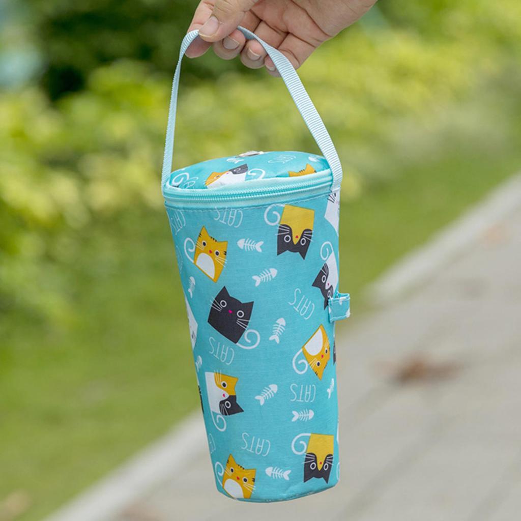 Portable Milk Tea Tote Bag Heat Preservation Bag Eco-friendly Multipurpose Handbag Carrying Insulated Cup Covers Cup Accessories