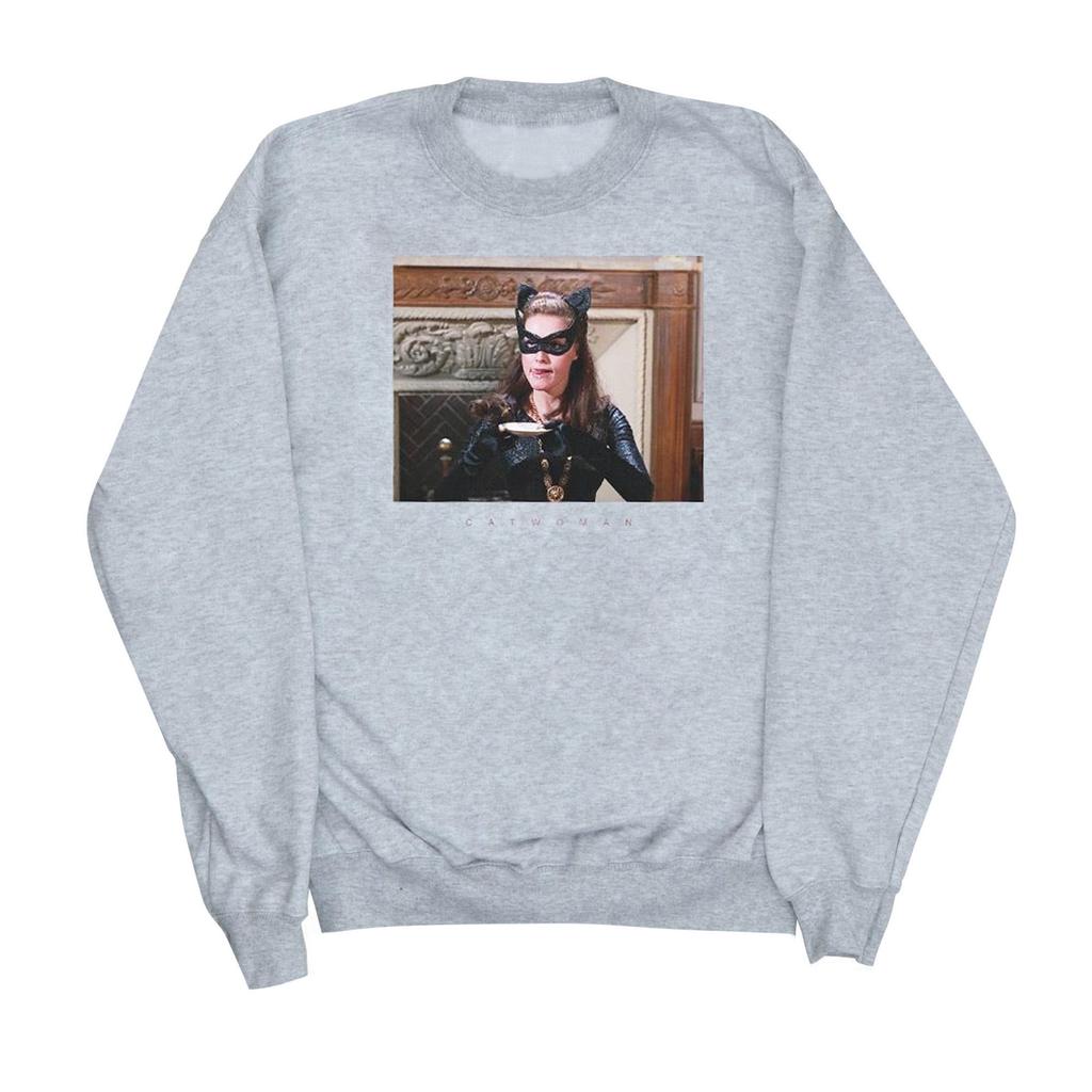 DC Comics Damen/Damen-Batman-TV-Serie Catwoman-Foto-Sweatshirt