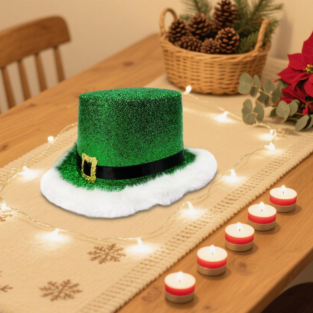 Christmas Top Hat Christmas Costume Accessories for Themed Party Fancy Dress
